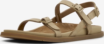 Sandalo con cinturino ' Lluc ' di CAMPER in beige: frontale