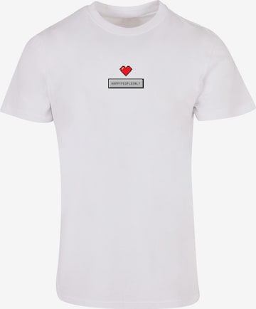 F4NT4STIC Shirt 'Happy New Year' in White: front