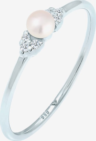 Elli DIAMONDS Ring in Silver: front