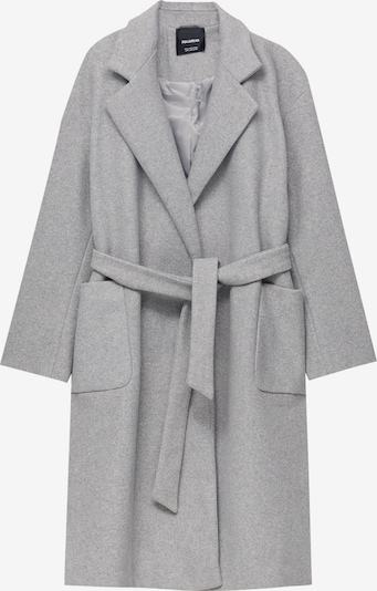 Pull&Bear Between-Seasons Coat in mottled grey, Item view