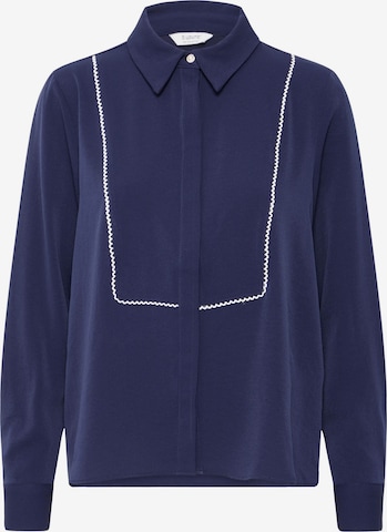 Chemisier 'Idaline' b.young en bleu : devant