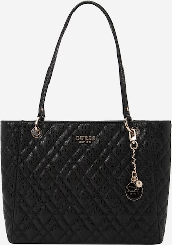 GUESS Nákupní taška 'ISEMAY NOEL' – černá: přední strana