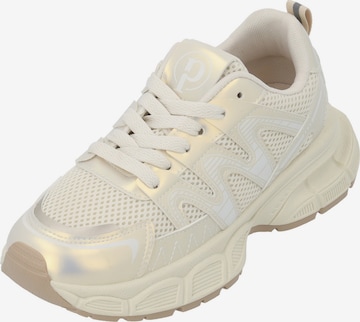 Palado Schnürschuh 'Palado Borgan' in Gold: Vorderseite
