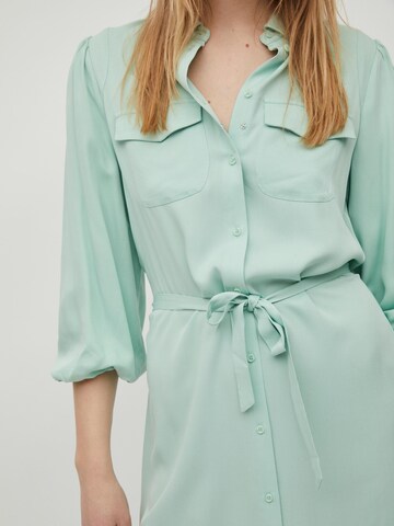 VILA Košilové šaty 'Embrace' – zelená