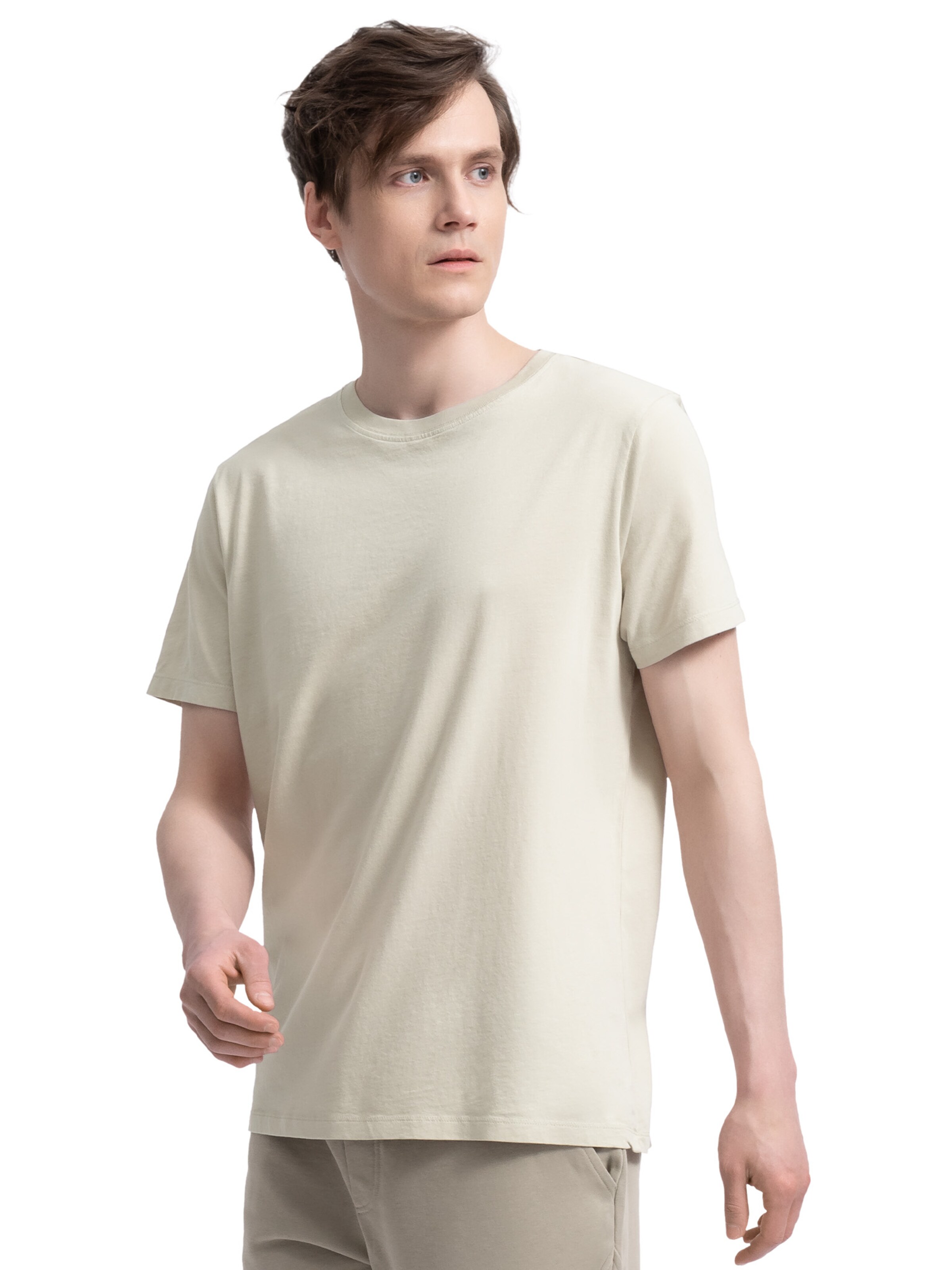 Maglietta 'Asphalt' di Kaft in beige: frontale