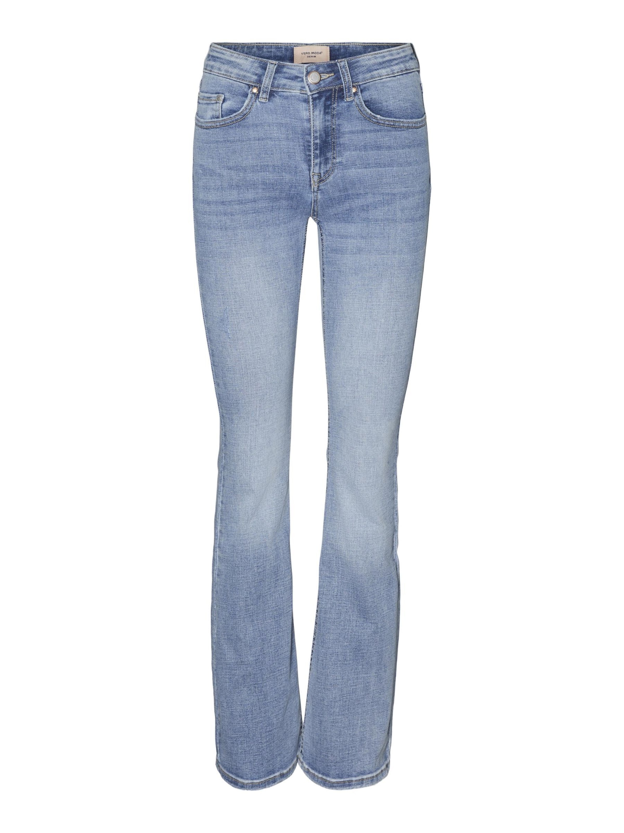 VERO MODA Flared Jeans &#x27;Flash&#x27; in Blue: front