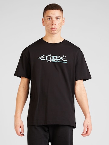WEEKDAY T-Shirt in Schwarz: Vorderseite
