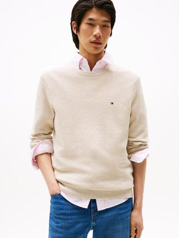 TOMMY HILFIGER - Jersey 'ESSENTIAL' en beige: frente