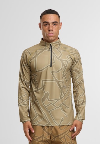 HALO Functioneel shirt in Bruin