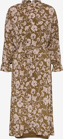 VERO MODA Shirt Dress 'Vilma' in Brown: front