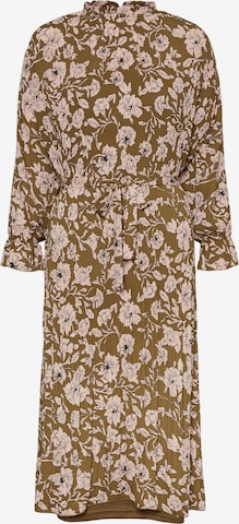 VERO MODA Shirt Dress 'Vilma' in Brown: front