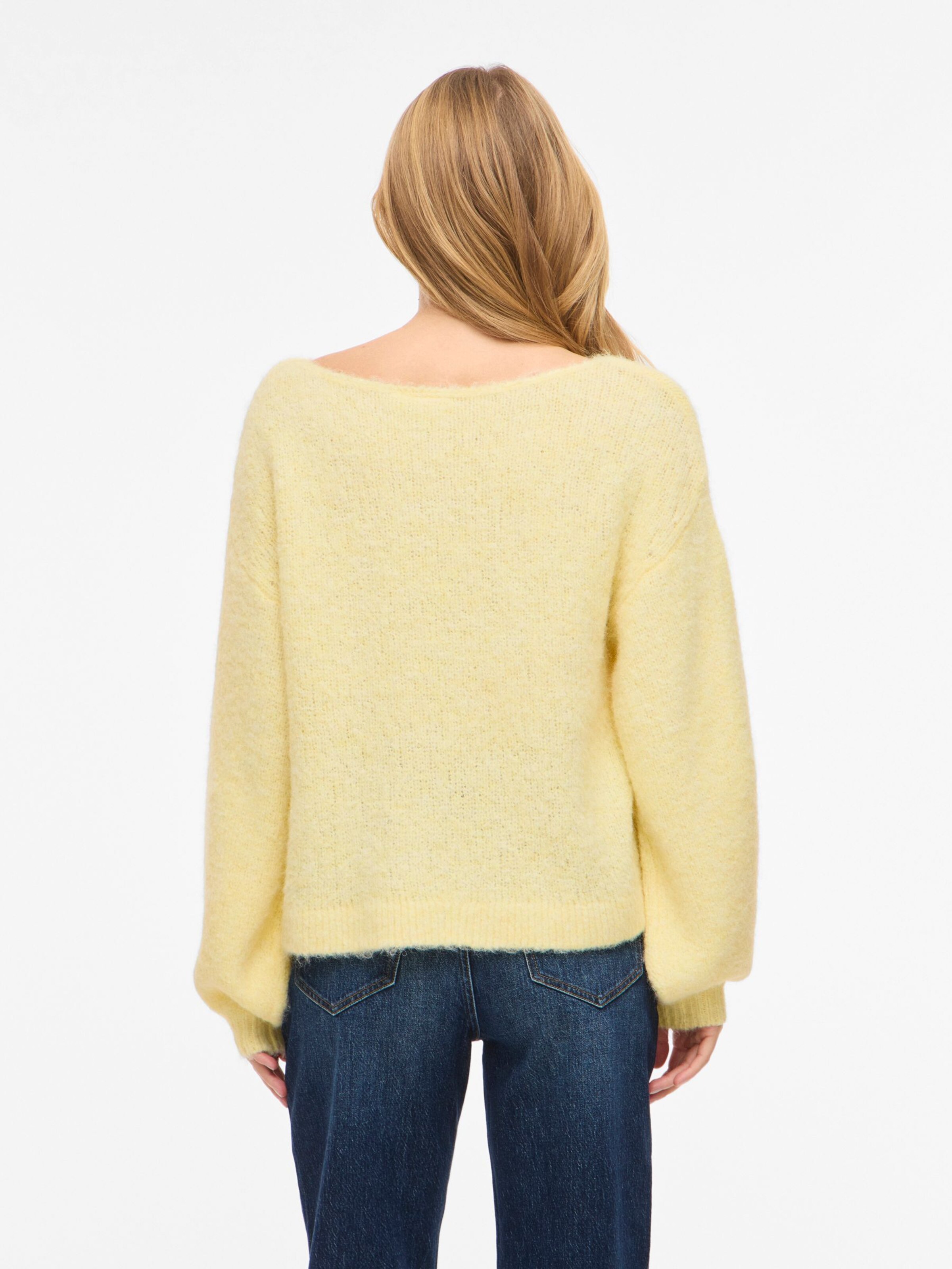 VILA Sweater 'VIMARLEY' in Yellow