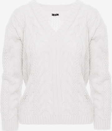 made of emotion - Jersey en beige: frente