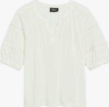 s.Oliver BLACK LABEL Bluse in Weiß: Vorderseite