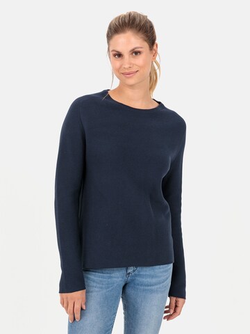 CAMEL ACTIVE Sweater in Blue: front