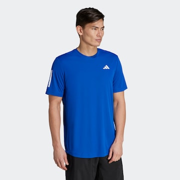T-Shirt fonctionnel 'Club' ADIDAS PERFORMANCE en bleu : devant