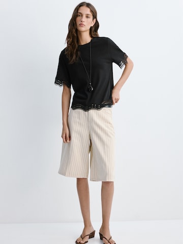 MANGO Shirt 'Ona' in Zwart