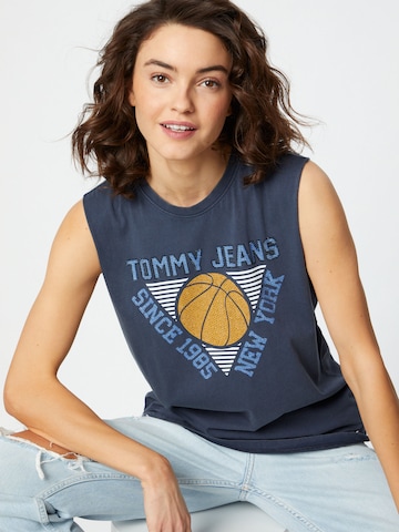Tommy Jeans Top - Modrá