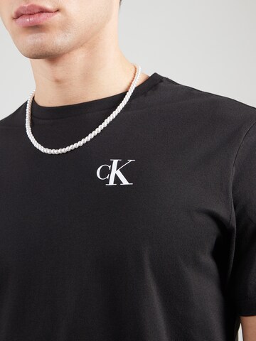 Calvin Klein Jeans Tričko 'CLASSIC' – černá