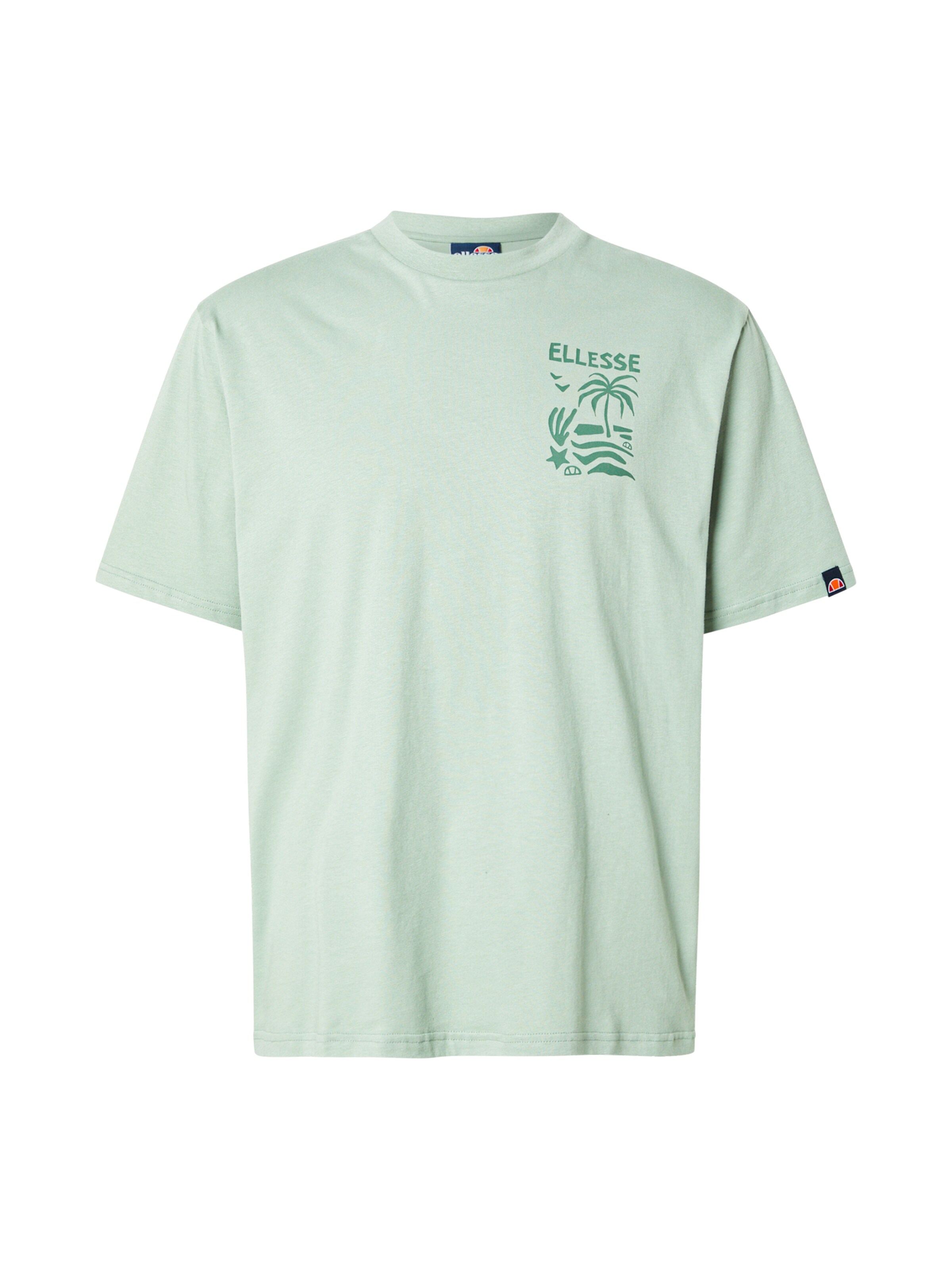 Tricou 'Tropicosa' de la ELLESSE pe verde: față