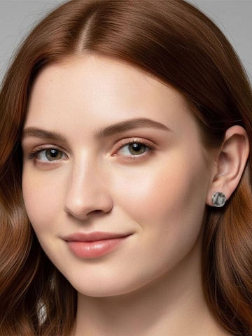 Sergio Engel Earrings 'Sienna' in Silver: front