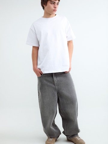 BALMOHK Baggy Jeans 'JOHNNY' in Grau