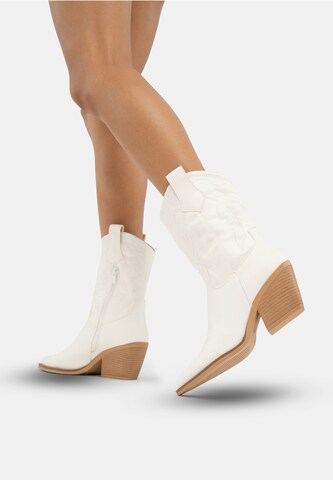 Salinyang Cowboylaarzen in Wit