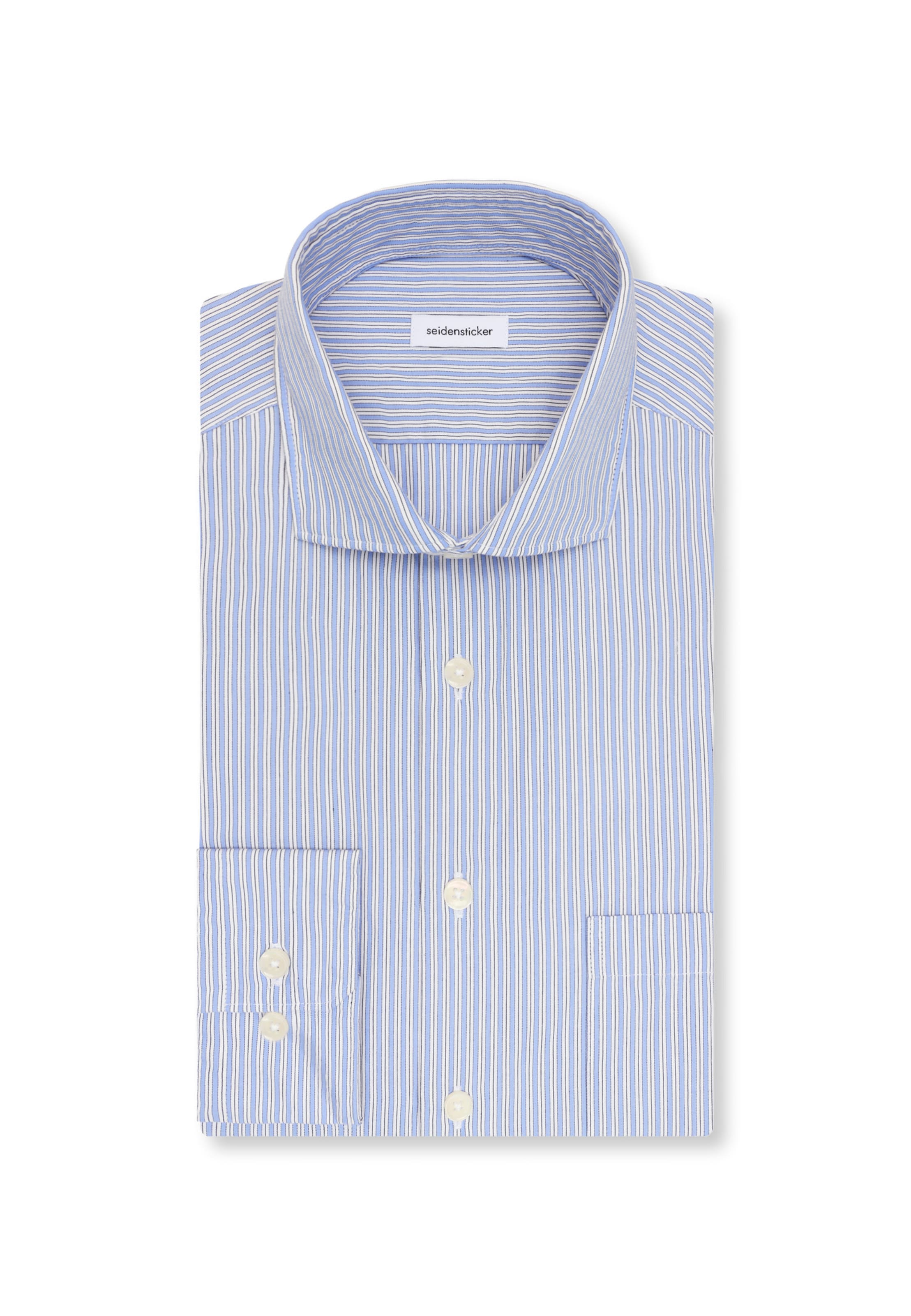 SEIDENSTICKER Regular fit Button Up Shirt in Blue