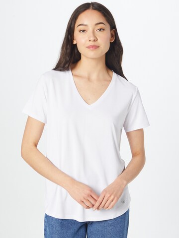 T-shirt 'LOLA' Key Largo en blanc : devant