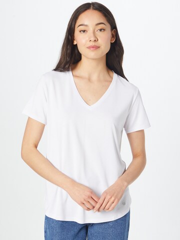 Key Largo - Camisa 'LOLA' em branco: frente