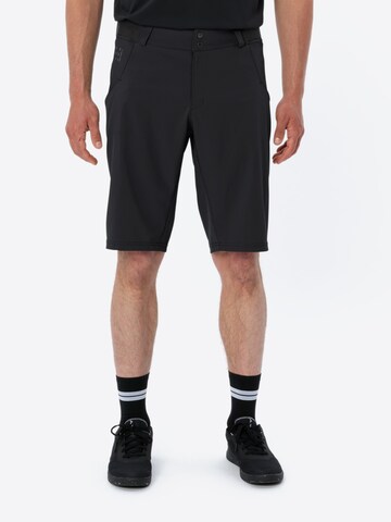 VAUDE Regular Outdoor trousers 'Loamer' in Black: front