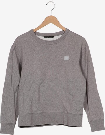 Acne Studios Sweatshirt & Zip-Up Hoodie in XS in Grey: front