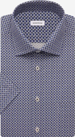 SEIDENSTICKER Regular fit Business Shirt in Blue: front