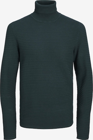 JACK & JONES Sweater in Green: front