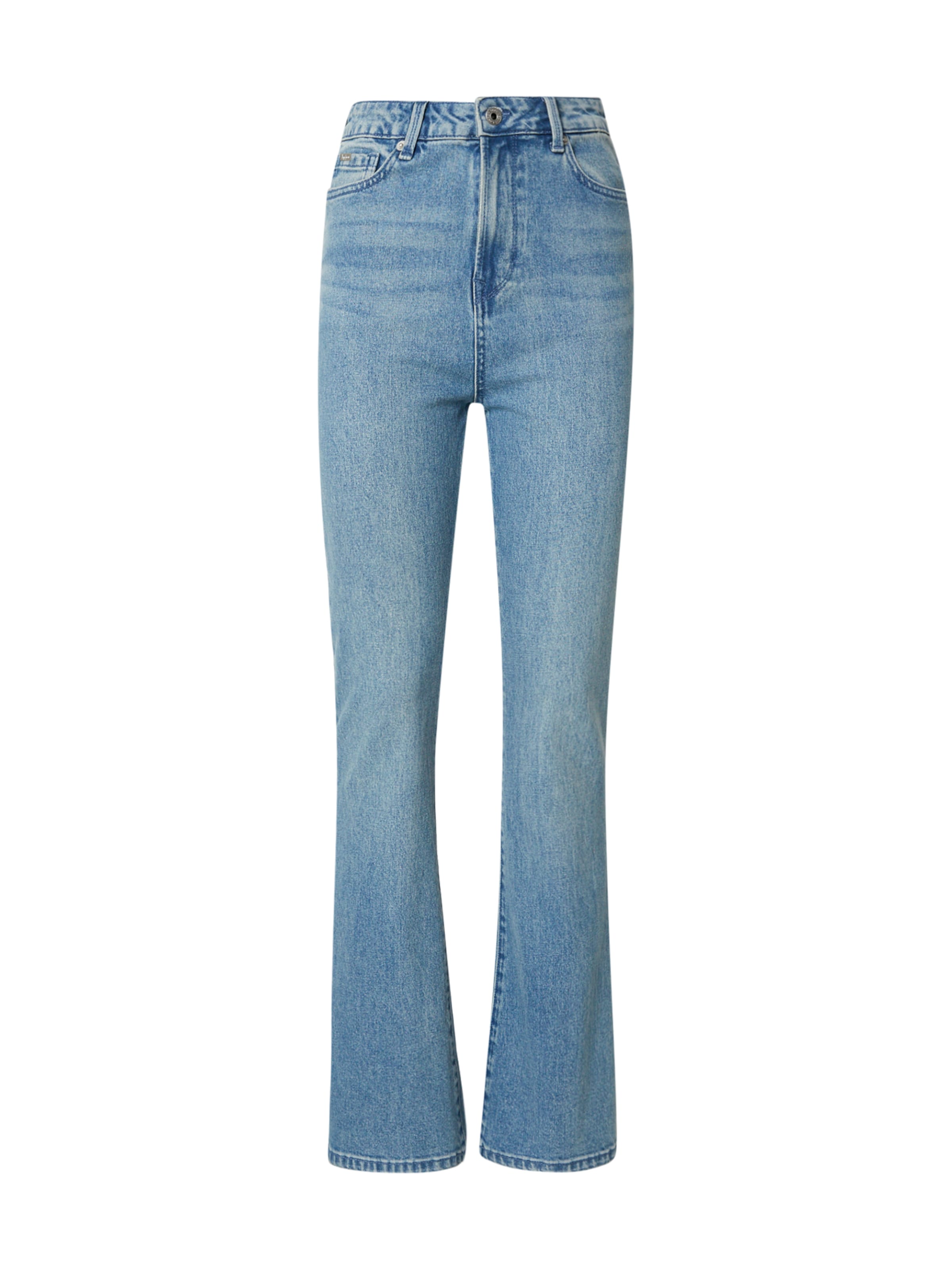 Pepe Jeans Flared Jeans in Blauw: voorkant