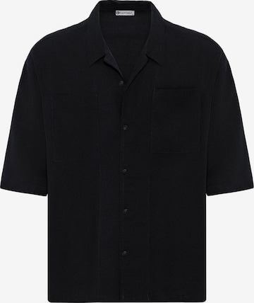 juoda Dandalo Patogus modelis Marškiniai: priekis