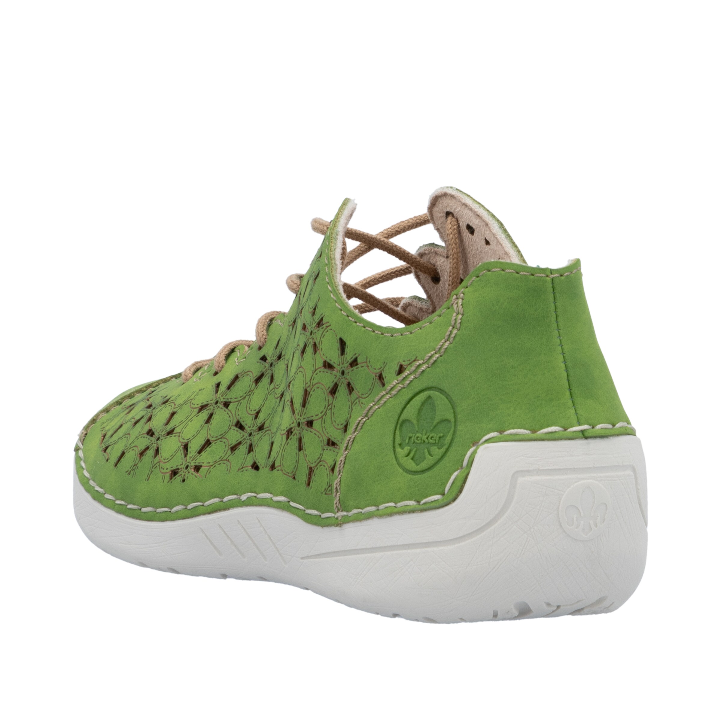 Chaussure à lacets Rieker en vert