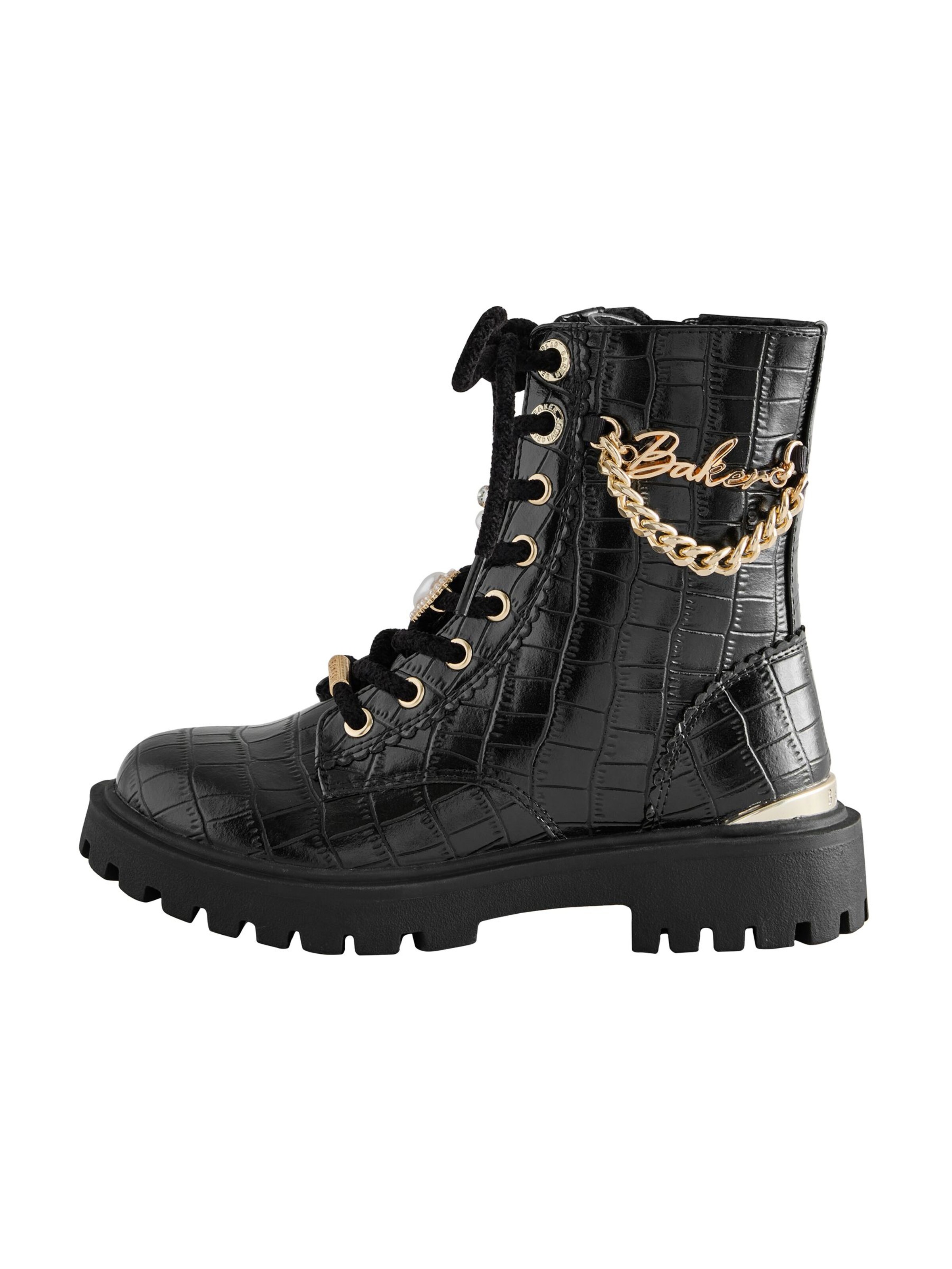 Stivale di Baker by Ted Baker in nero: frontale
