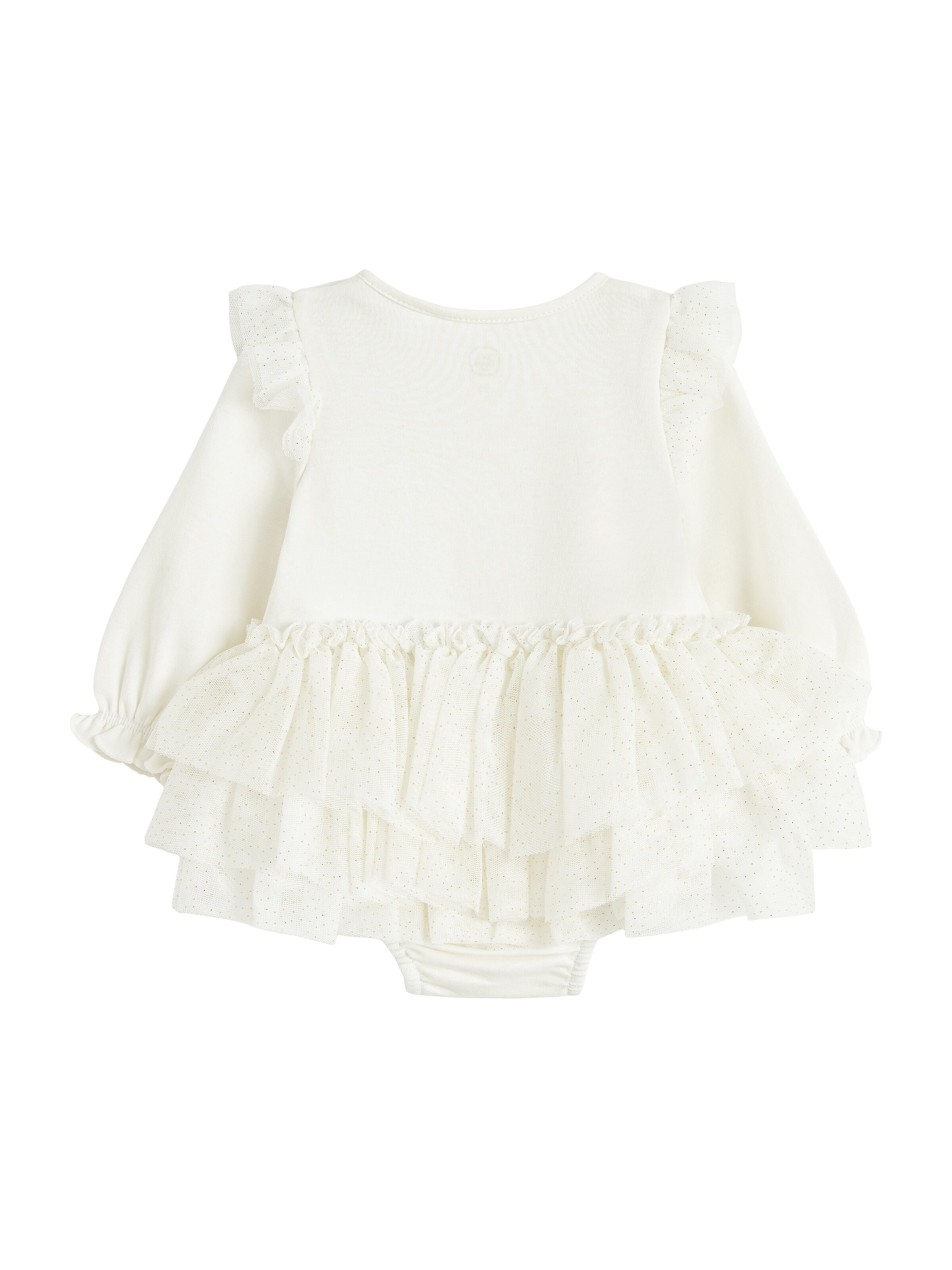 Cool Club Overall in White: back