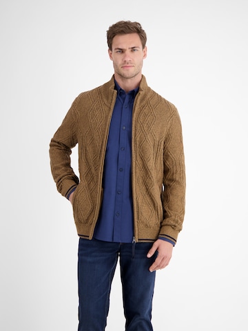 LERROS Knit cardigan in Brown