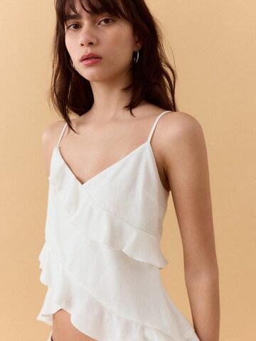 MANGO TEEN Topp 'CARLOTA' i vit