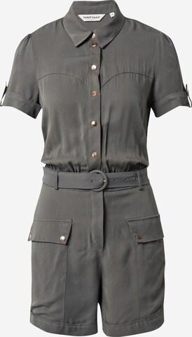 NAF NAF Jumpsuit 'LINETTE' in Grey: front