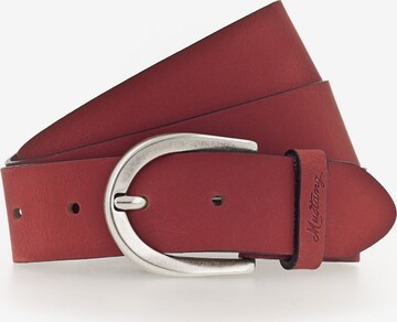 MUSTANG Belt in Red: front