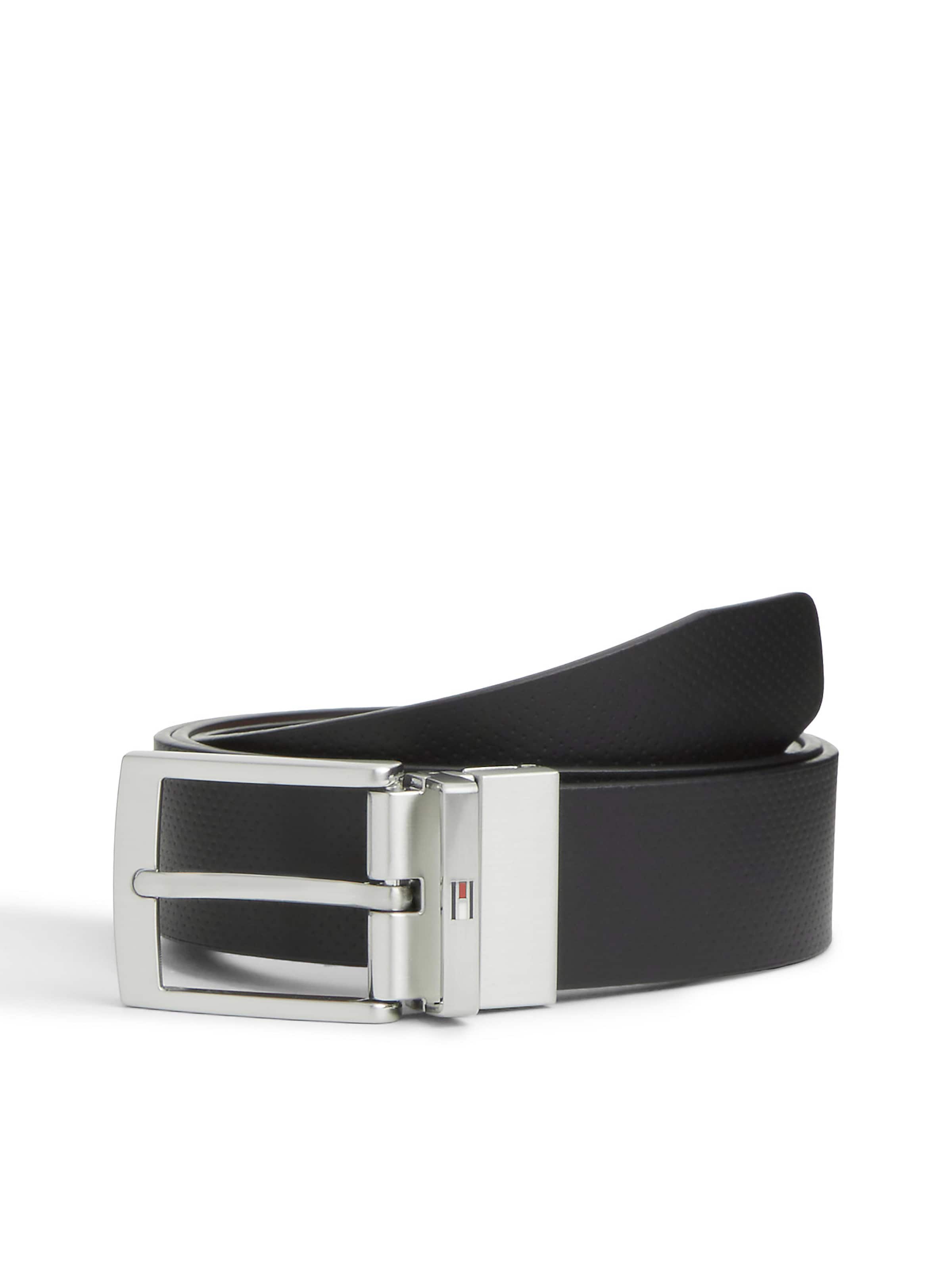 TOMMY HILFIGER Gürtel in Schwarz: Vorderseite
