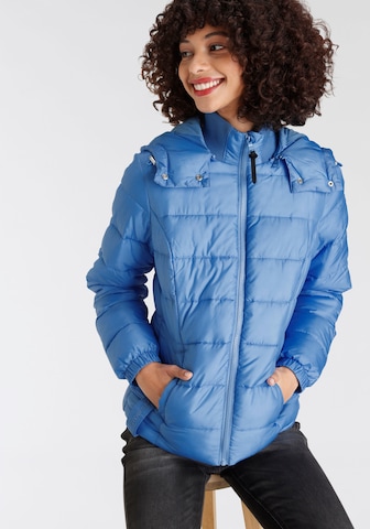 ALPENBLITZ Winter Jacket in Blue: front