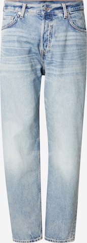 Tapered Jeans 'Ray' de la WEEKDAY pe albastru: față