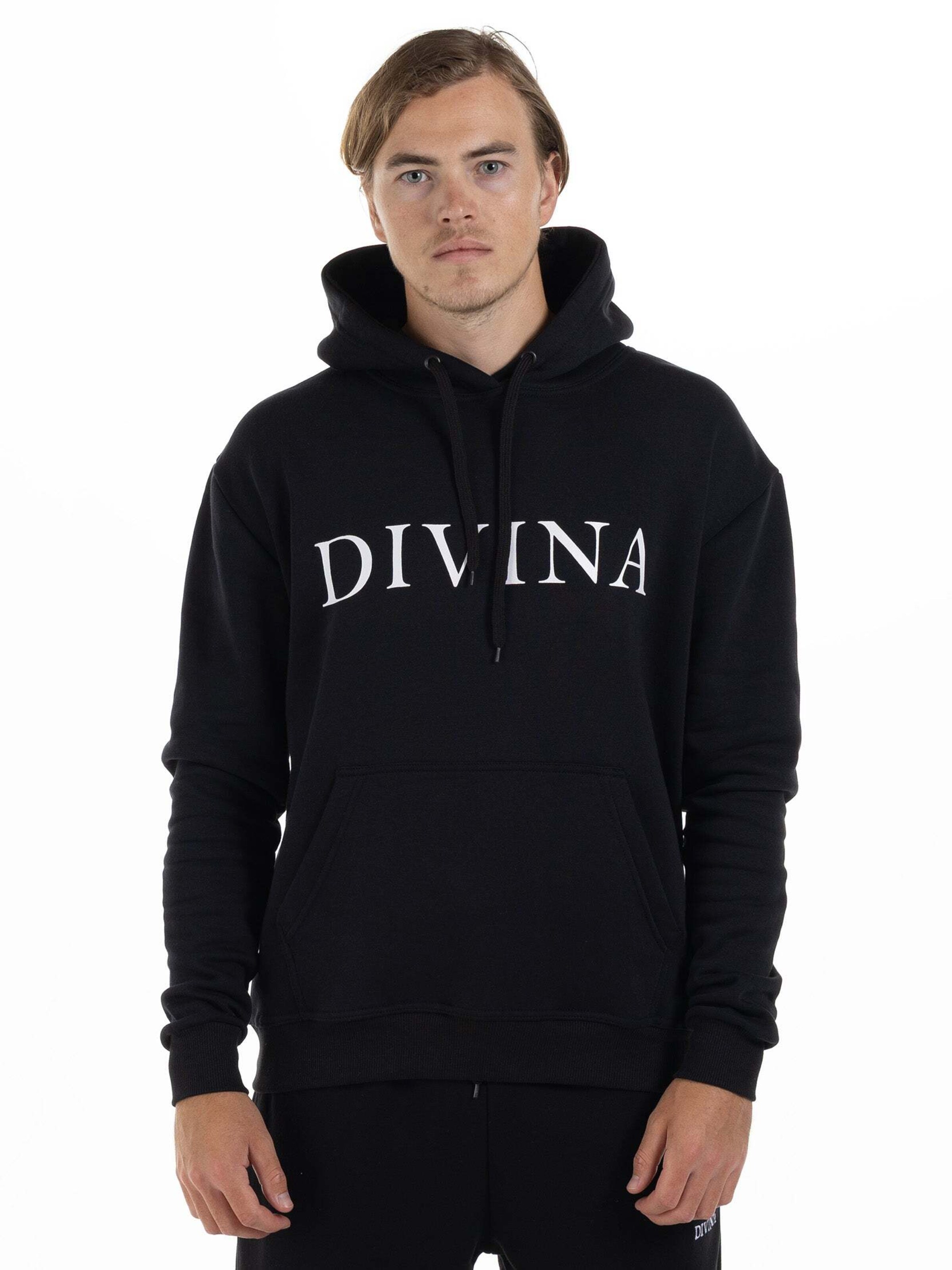 Divina Sweatshirt 'Original' in Schwarz: Vorderseite