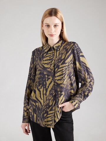 VERO MODA Blouse 'VMJOSS IBEN' in Groen: voorkant