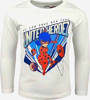 Miraculous Shirt 'Miraculous Langarmshirt Ladybug' in Beige: front