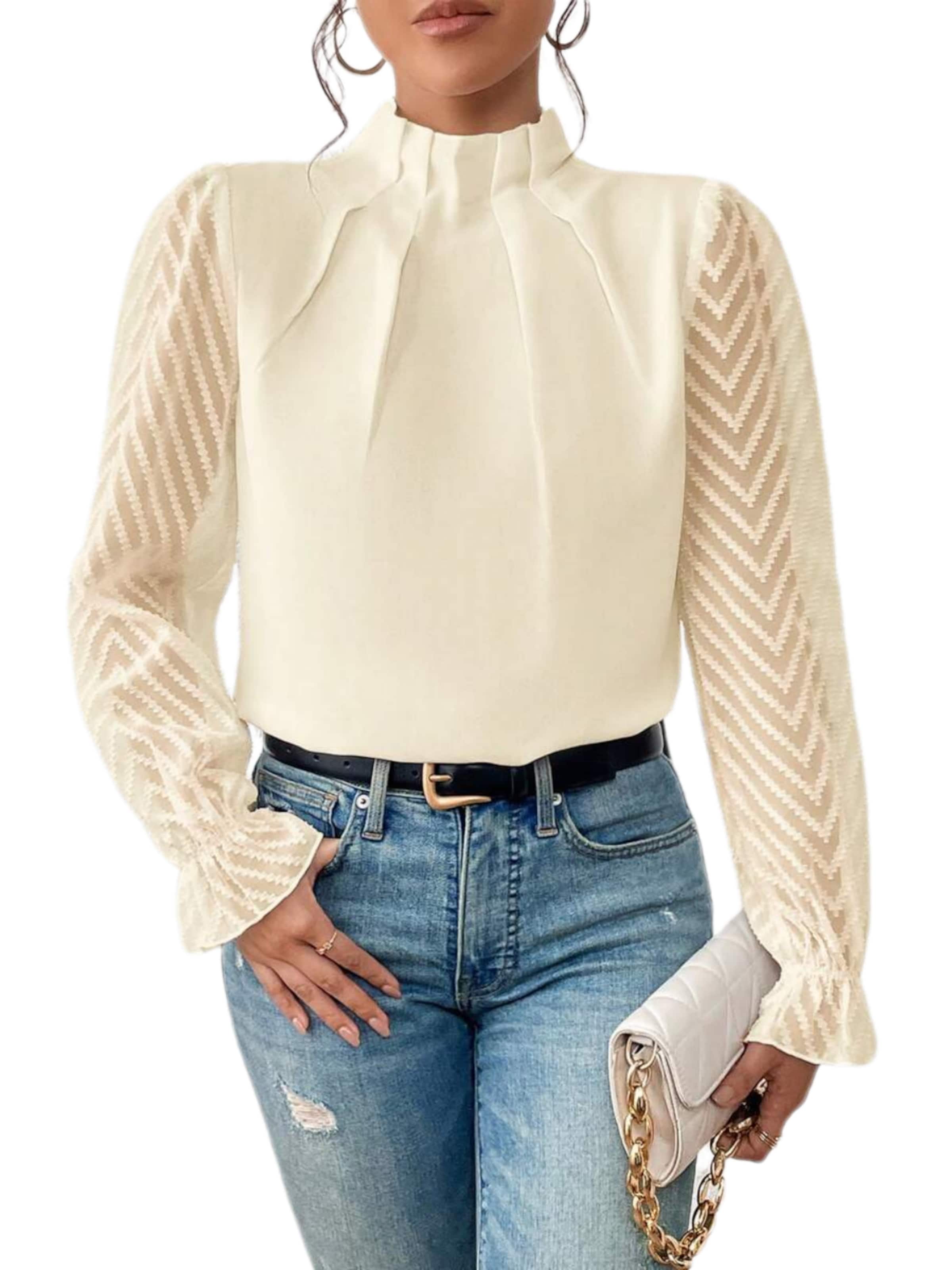 Yesfashion Bluse‌‌‌‌‌‌‌ in Weiß: Vorderseite